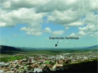 Vista da Depressão Sertaneja, na direção Oeste do mirante. Foto: Rogério Valença Ferreira.