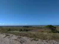 Vista da paisagem (lagoas) obtida do mirante do Farol do Morro