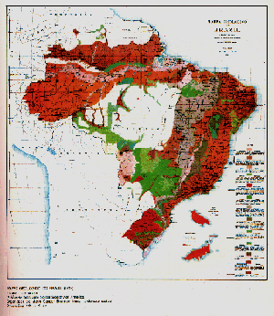 Mapa Geológico do Brasil de 1919