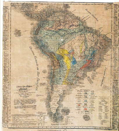 Golpe de vista Geolgico do Brasil e de algumas outras partes centrais da Amrica do Sul  (1854)
