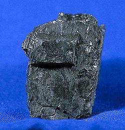  Carvão mineral (Fonte: Wikipédia) 