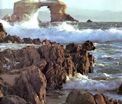Eroso marinha La Portada, Chile (Foto: Selees do Reader's Digest)