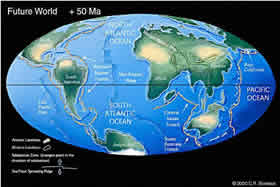 Terra daqui a 50 milhõess de anos.
